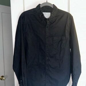 Entireworld Black button down shirt